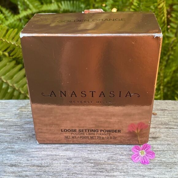 NIB New Anastasia Beverly Hills Translucent Loose Setting Powder Golden Orange - Picture 4 of 13